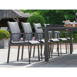 LIFE Sense stabelstol med fast outdoor hynde.