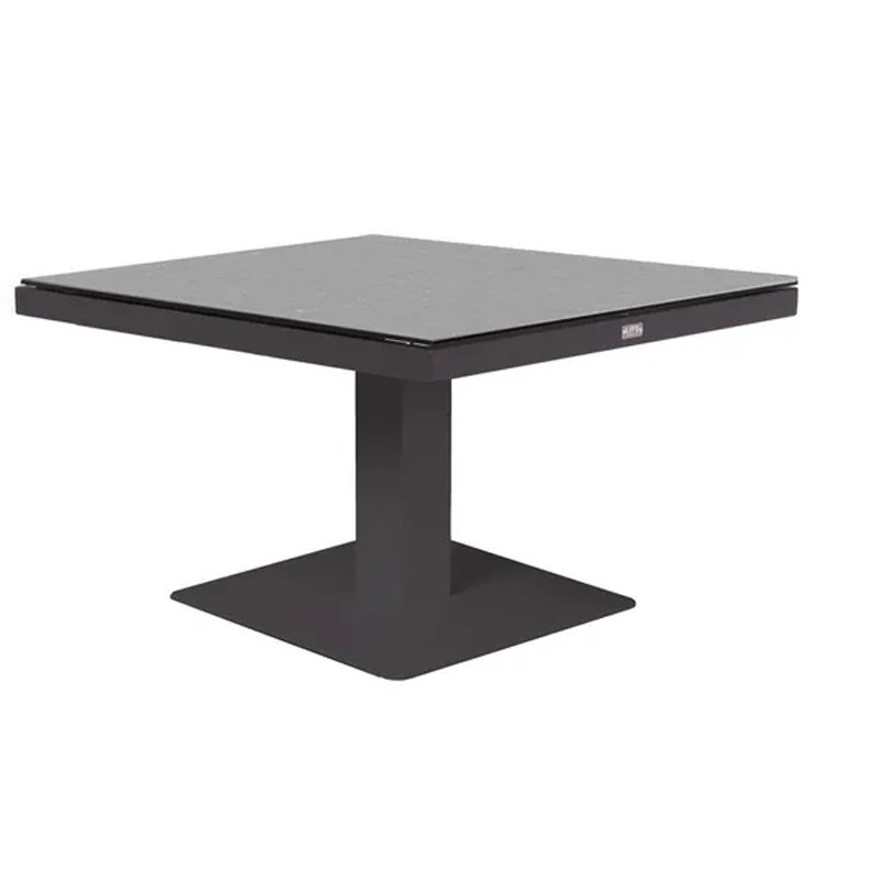 Justerbar sofa- og spisebord. Zep havebord kan indstilles i højden.