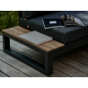 Kvalitets outdoor hjørnesofa med udendørs hynder