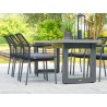 Havestol i outdoor reb - komfort og elegance
