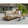 LIFE Fitz Roy Chaiselounge sofa med outdoor hynder