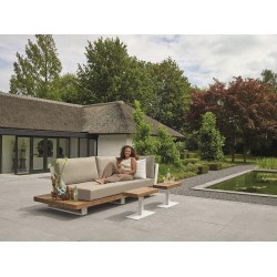 LIFE Fitz Roy Chaiselounge sofa med outdoor hynder