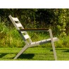 TILBUD Sidste lænestole beige med Oliven outdoor hynder. Udendørsstole uden vedligeholdelse