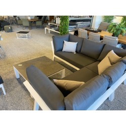 LIFE Timber lounge sæt. Hjørnesofa med ekstra sæde.
