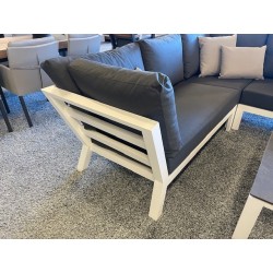 LIFE Timber lounge sæt. Hjørnesofa med ekstra sæde.