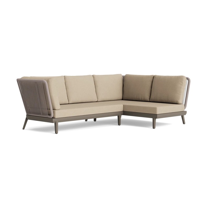 Alpes L-Sofa med Outdoor hynder