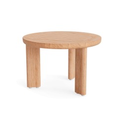 Tilbud Andalucia sofabord teak ø60