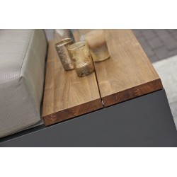 LIFE Edge hjørnesofa eller L-sofa med outdoor hynder all weather