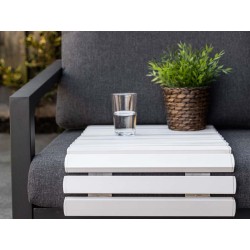Bakke til sofa armlæn, puf eller sofasæde. Flexi plade til udebrug.